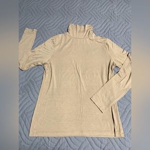 Chico’s long sleeve shirt, size 1, cream